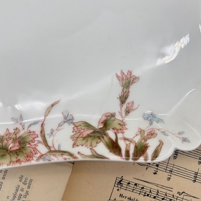 Блюдо Limoges Haviland & Co 23 см фарфор Франция 1896 г.