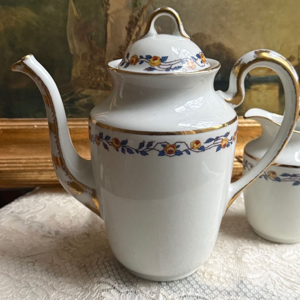 Кофейник чайник Limoges 1,7 л фарфор Франция   