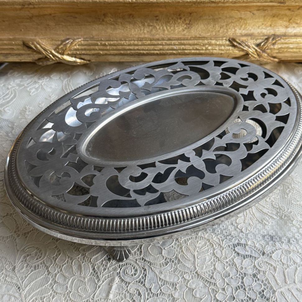 Греющая подставка мармит Couzon 28 см сталь Франция