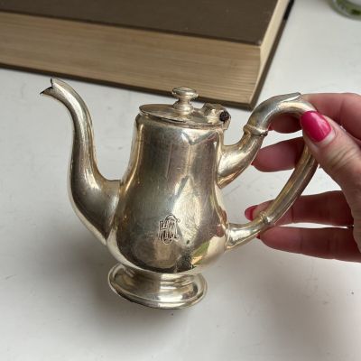 Кофейник мини 250 мл серебрение Нидерланды