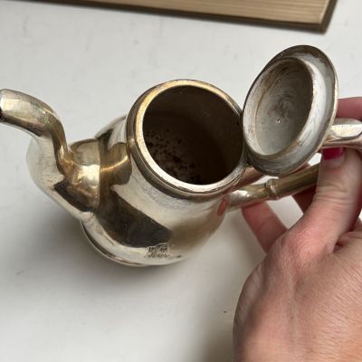 Кофейник мини 250 мл серебрение Нидерланды