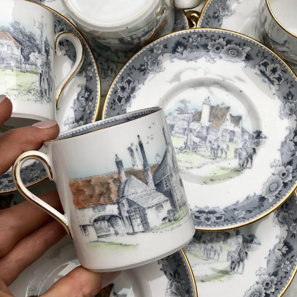 Кофейная пара Англия Tuscan 150 мл