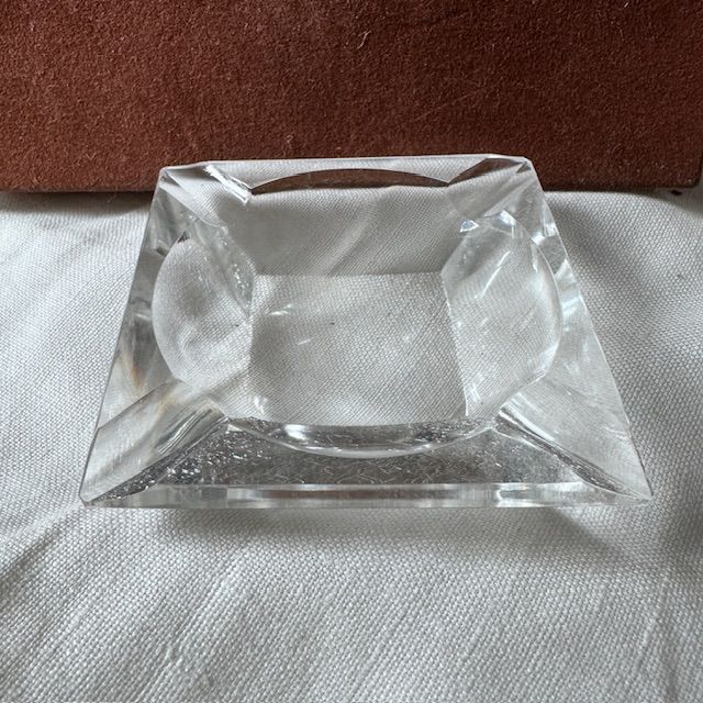 Набор персональных пепельниц Val de Bresle хрусталь Франция