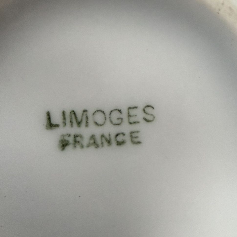 Чайная пара Limoges 200 мл фарфор Франция