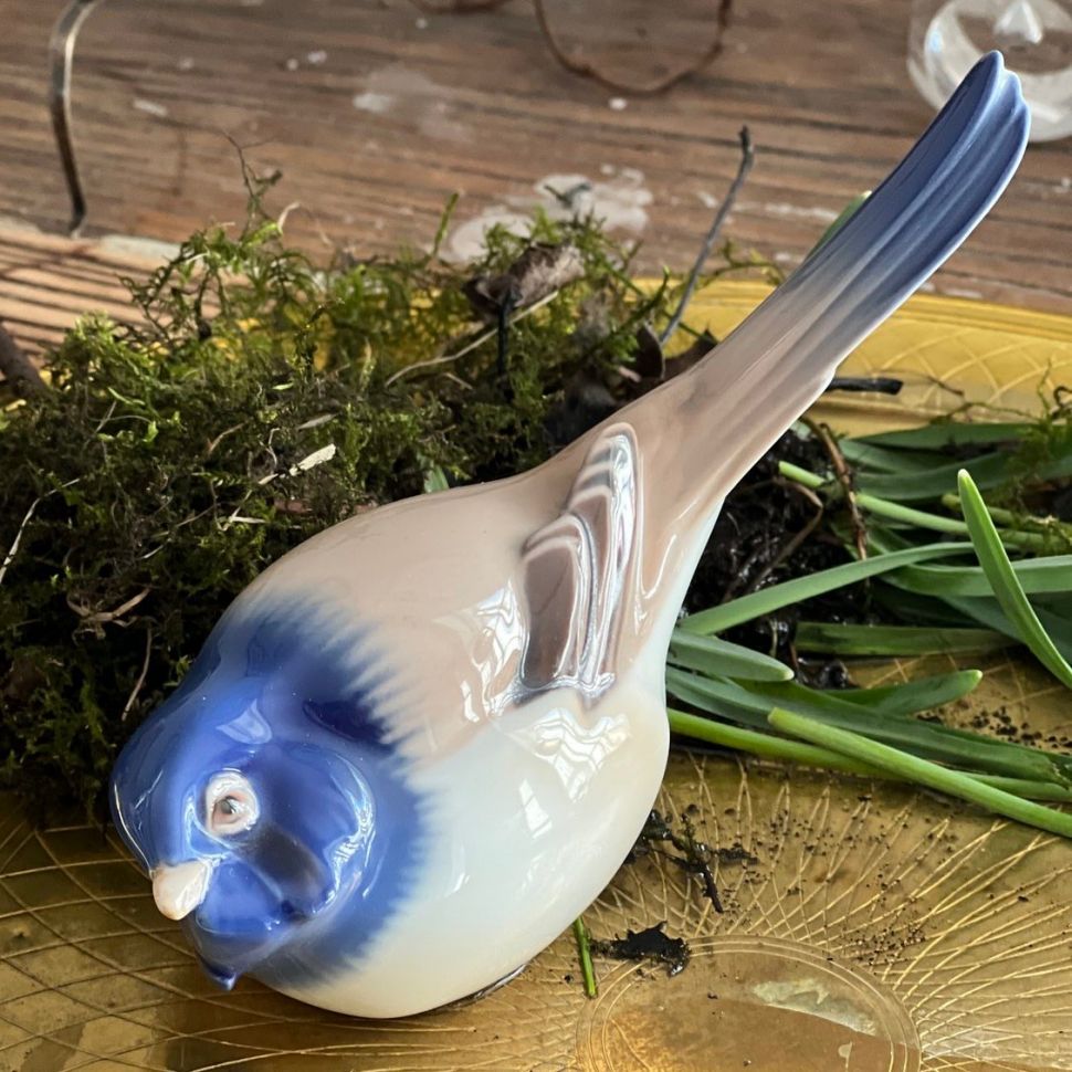 Статуэтка Птичка Royal Copenhagen 13 см Дания