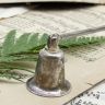 Тушитель гаситель для свечи 29 см мельхиор
