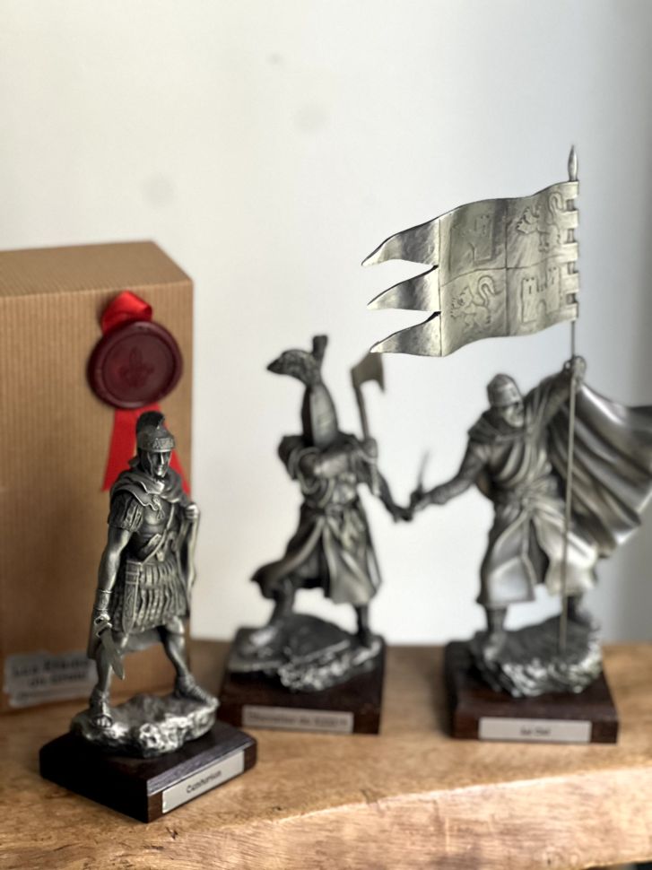 Фигурка Эль Сид Les Etains du Graal олово Франция