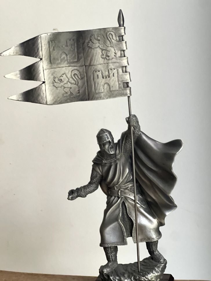 Фигурка Эль Сид Les Etains du Graal олово Франция