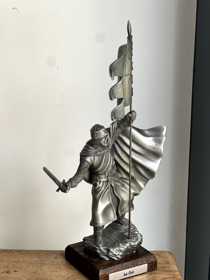 Фигурка Эль Сид Les Etains du Graal олово Франция