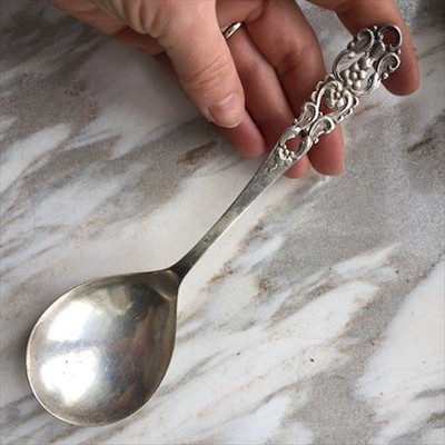 Ложка большая с резной ручкой