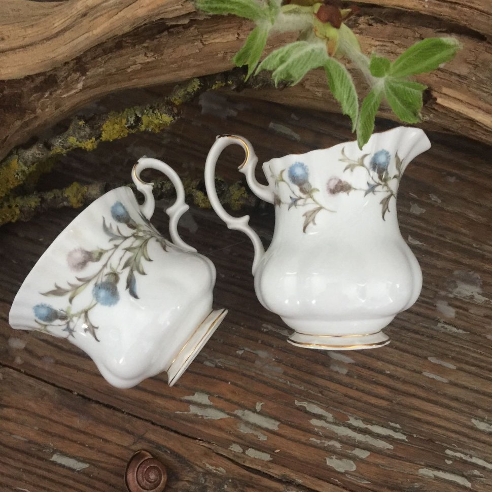 Сливочник Royal Albert Brigadoon, Англия