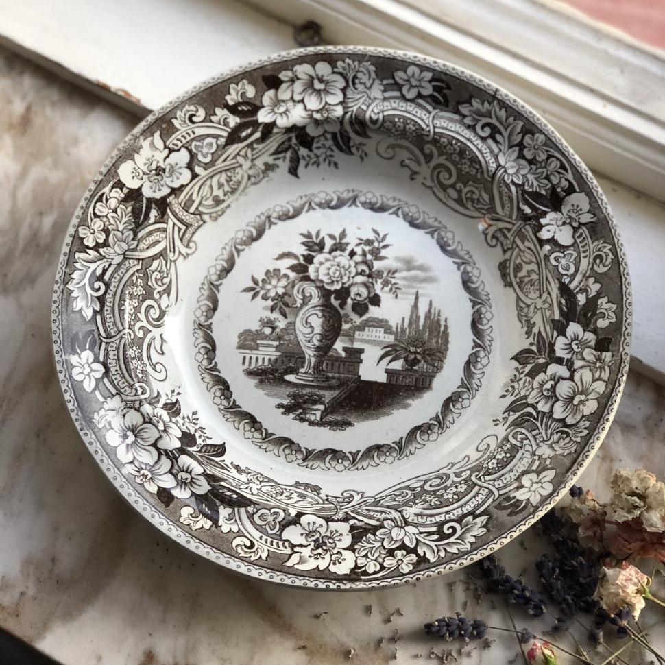 Тарелка глубокая H.N.&A. Flora