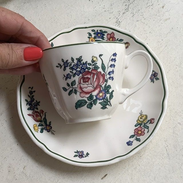 Чайная пара Alt Strassburg ВиллеройБох 200 мл фарфор Германия