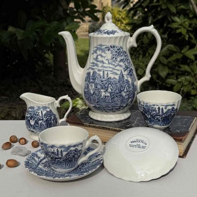 Сахарница с блюдцем Myott Royal Mail 9 см Англия