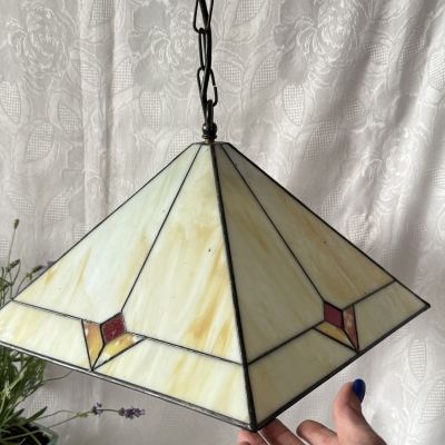 Люстра Тиффани 33 см металл стекло