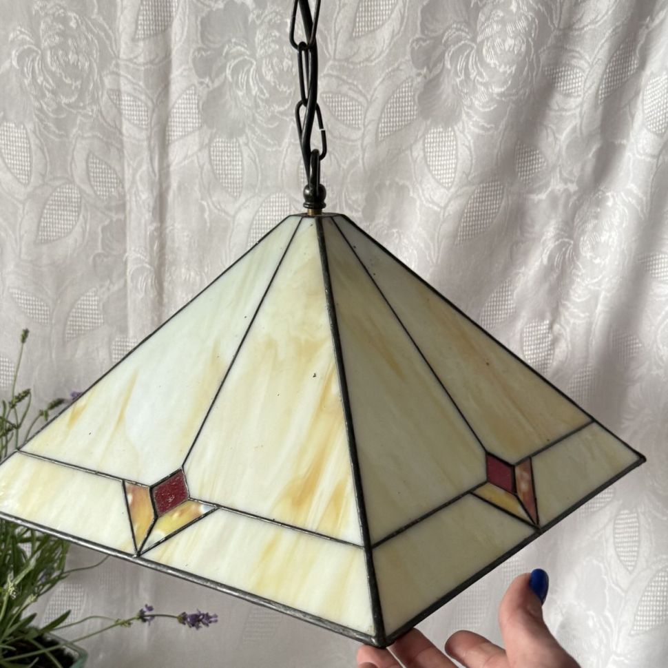Люстра Тиффани 33 см металл стекло