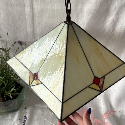 Люстра Тиффани 33 см металл стекло