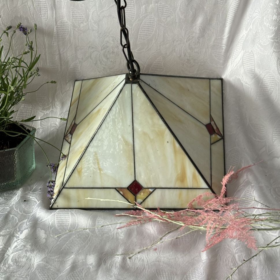 Люстра Тиффани 33 см металл стекло