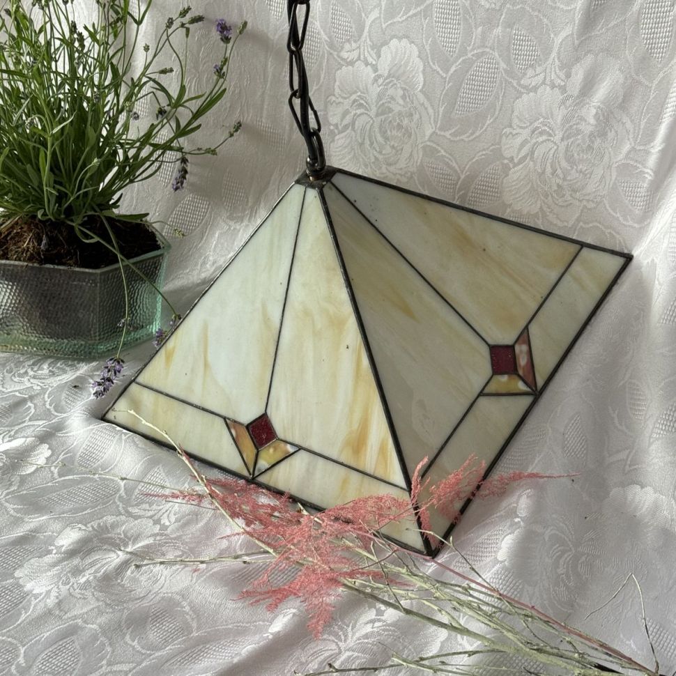 Люстра Тиффани 33 см металл стекло