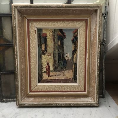 Картина 15х21 см K. Heinohen масло