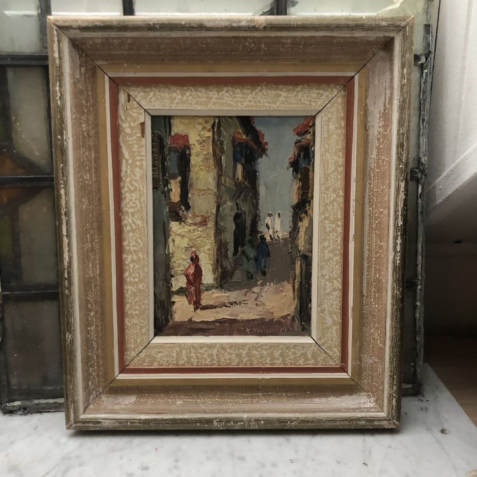 Картина 15х21 см K. Heinohen масло