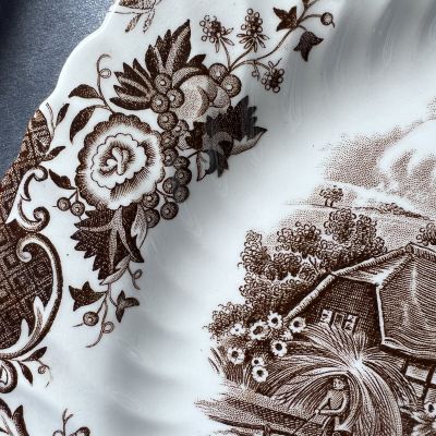 Блюдо Johnson Brothers English Country Life 31 см Англия