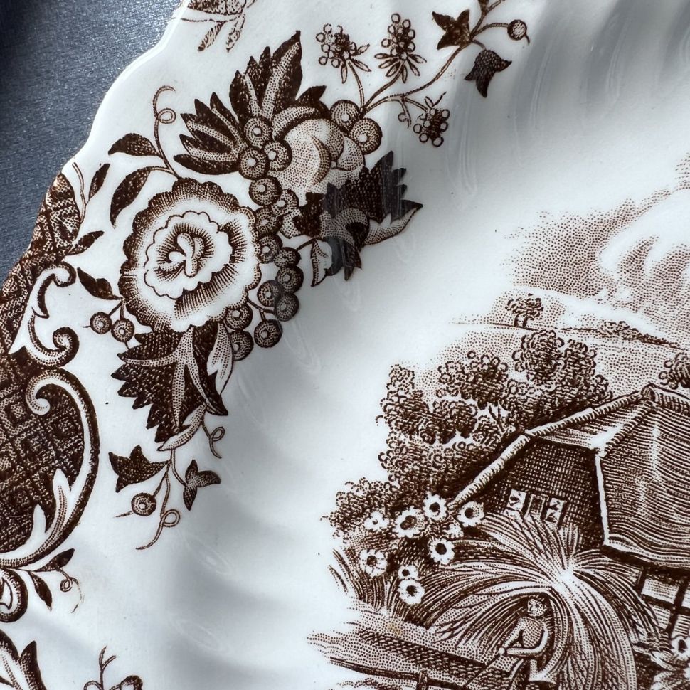 Блюдо Johnson Brothers English Country Life 31 см Англия