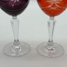 Бокал набор 2 шт. 250 мл цветной хрусталь Германия