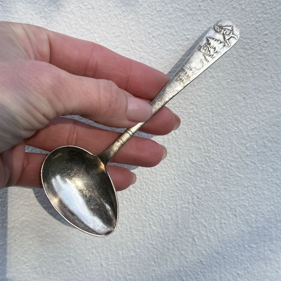 Ложка детская 13 см Gero серебрение 90