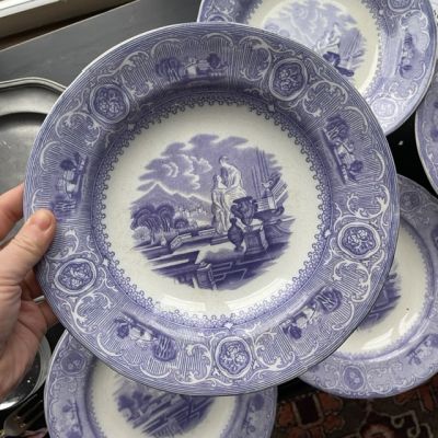 Тарелка Gustafsberg Carrara 25 см Швеция 