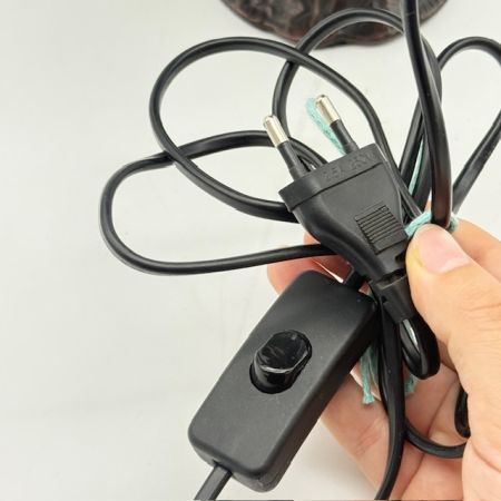 Лампа настольная Тиффани Стрекоза Арнуво 37 см стекло 