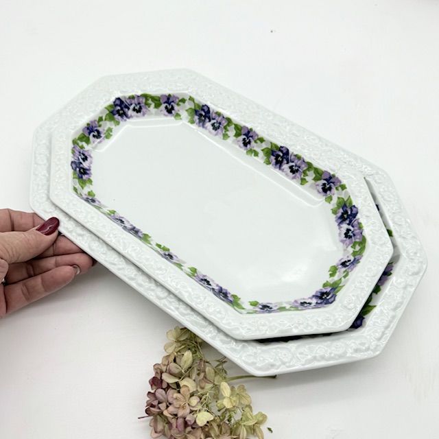 Блюдо Rosenthal Classic Rose Фиалка 34 см Германия