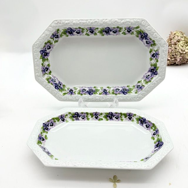 Блюдо Rosenthal Classic Rose Фиалка 34 см Германия