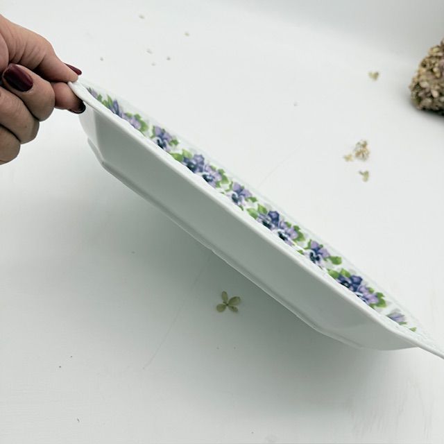 Блюдо Rosenthal Classic Rose Фиалка 34 см Германия