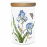 Банка с бамбуковой крышкой Portmeirion Botanic Garden Iris 18 см Портмерион Англия