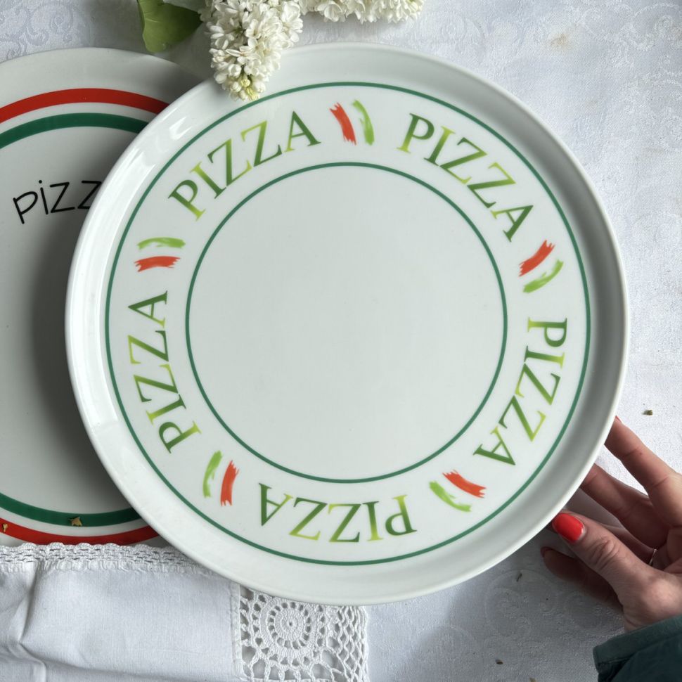 Блюдо Pizza Mitterteich Bavaria 30 см фарфор Германия