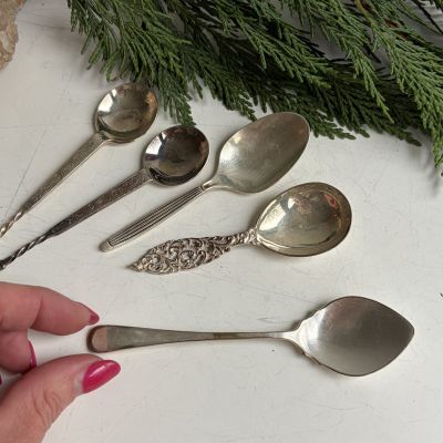 Ложка чайная 13 см серебрение