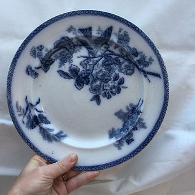 Тарелка столовая Gustafsberg Wexio 120 лет