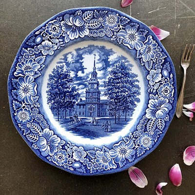 Тарелка 25 см Liberty Blue, Staffordshire