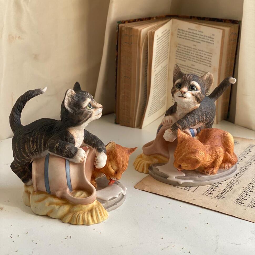 Статуэтка Franklin Mint 1986 Mischief by Gail Ferretti фарфор