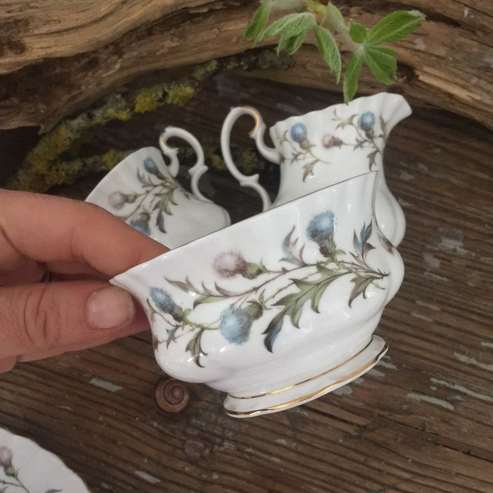 Сахарница Royal Albert Brigadoon, Англия