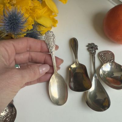 Ложка кофейная 11 см серебрение Голландия       