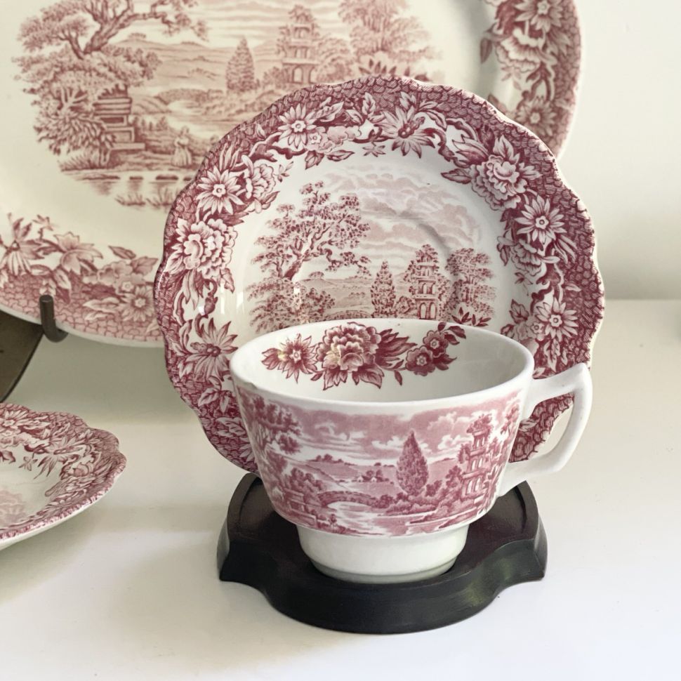 Чайная пара Ridgway Staffordshire Woburn 250 мл Англия