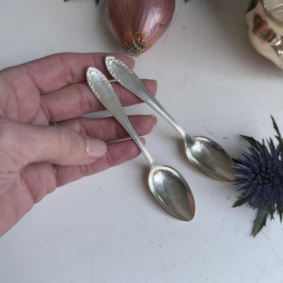 Ложка кофейная Wellner 11 см серебрение Германия