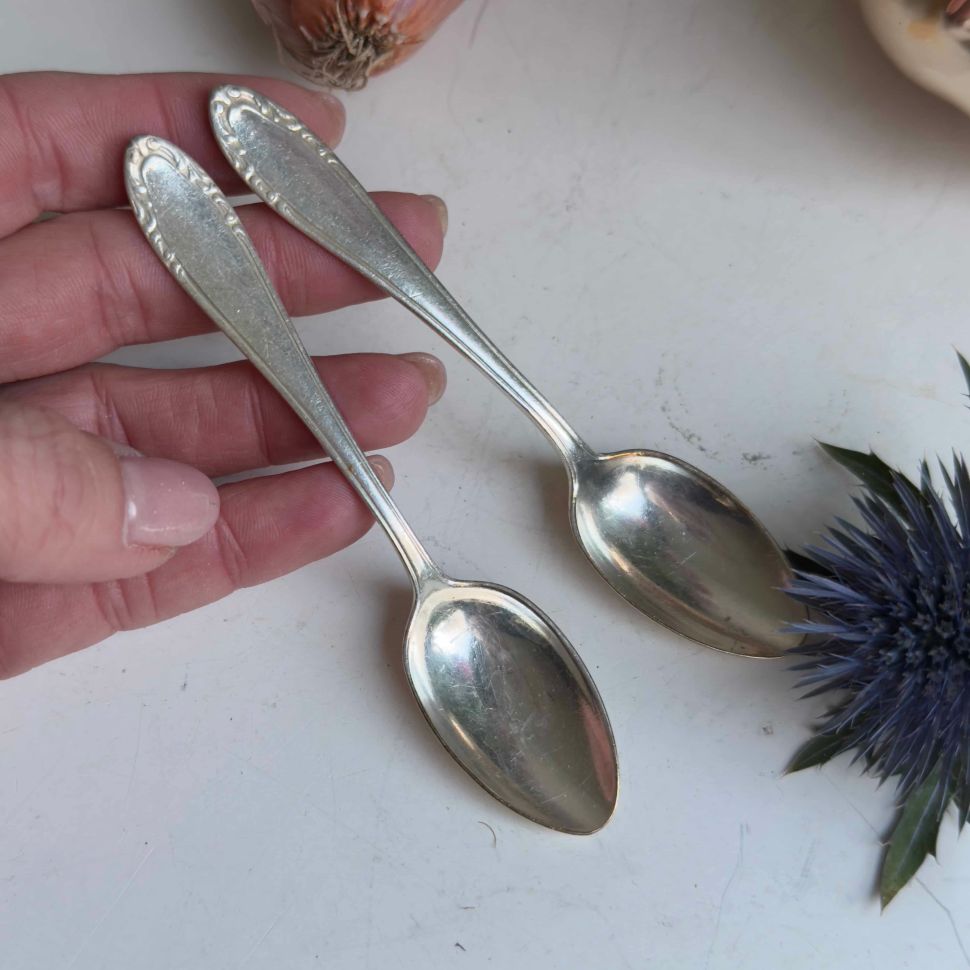 Ложка кофейная Wellner 11 см серебрение Германия