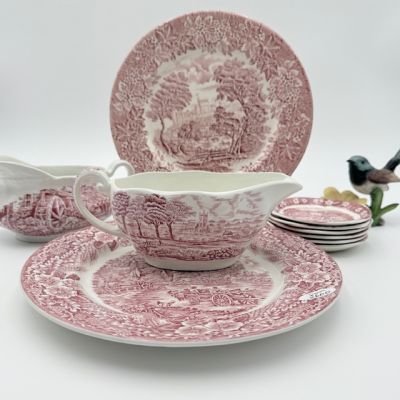 Соусник Enoch Wedgwood Dickens Coaching days 450 мл Англия