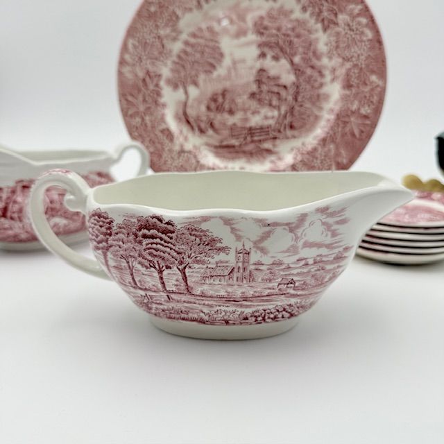 Соусник Enoch Wedgwood Dickens Coaching days 450 мл Англия