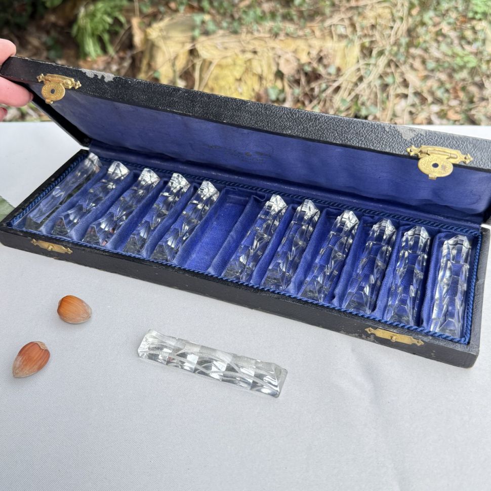 Подставка под приборы порт-куто 9 см хрусталь 