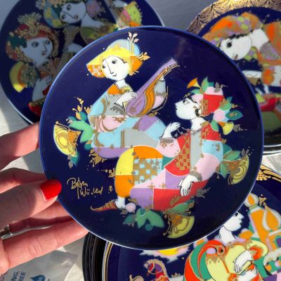 Тарелка Rosenthal 1001 ночь Сказки Шахерезады 15 см Studio-linie Германия