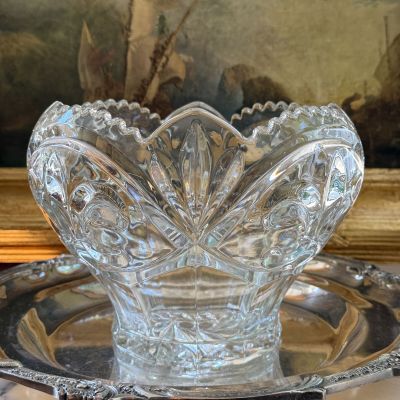 Ваза Королевская лилия 16 см хрусталь 